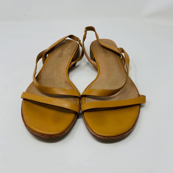 Madewell Tan Leather Heidi Slingback Sandal, Size 8.5 (GUC) - Picture 5 of 14